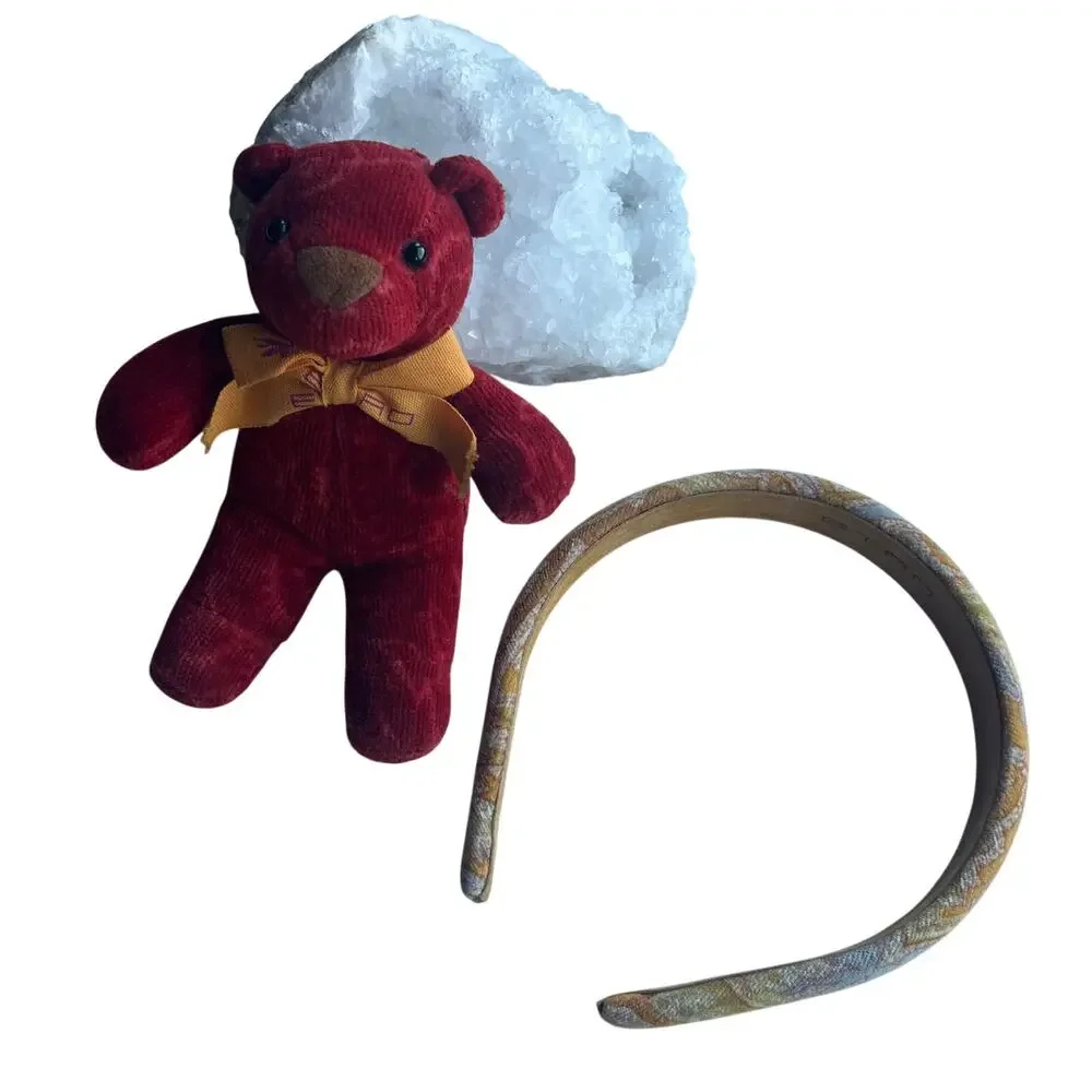 Etro Limited Edition Teddy Bear and Paisley Headband